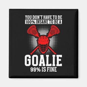 Imã Lacrosse Goalie Lacrosse Luvas Stick Lax Goalie 1