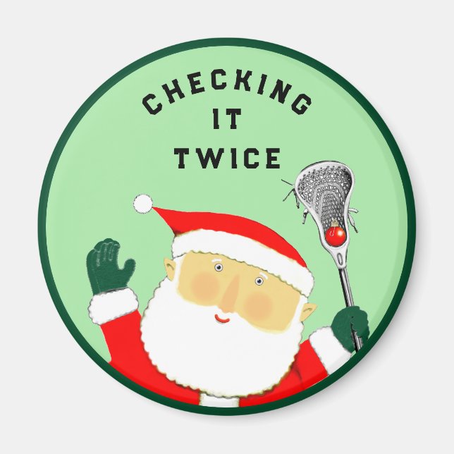 Imã Lacrosse Stocks Stuffer (Frente)