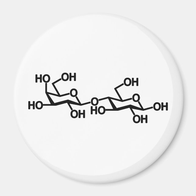 Imã Lactose Estrutura Do Leite (Frente)