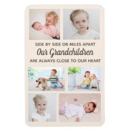 Ímã Lado a Lado 6 Fotografias Avós