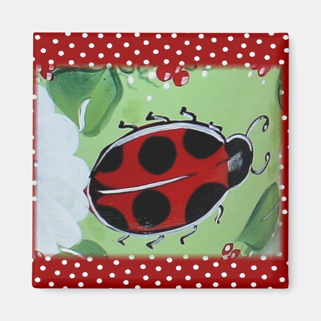 Imã Lady Bug (Frente)