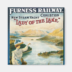 Imã Lady da ferrovia do Lago ~ Furness