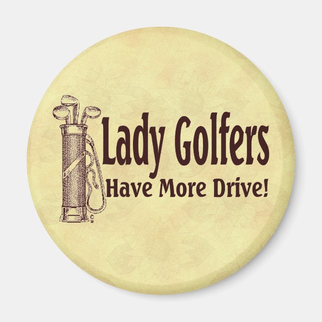 Imã Lady Golfers (Frente)