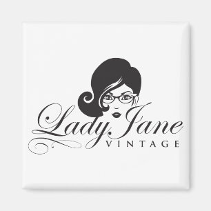 Imã Lady Jane Vintage Magnet