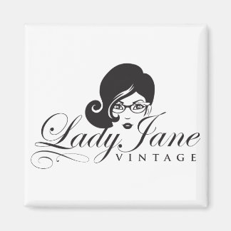 Imã Lady Jane Vintage Magnet