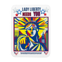 Lady Liberty precisa de você! oligarquia de luta d