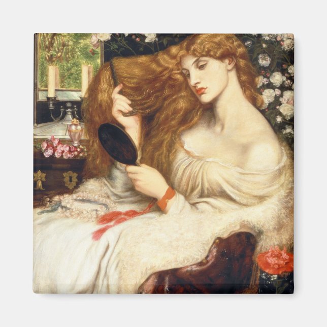 Imã Lady Lilith (Beleza Impressionante com Cabelo Verm (Frente)