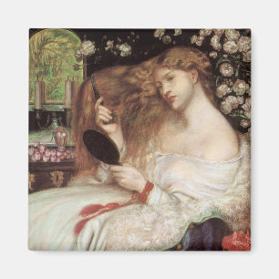 Imã Lady Lilith por Rossetti, Retrato Vitoriano Antigo