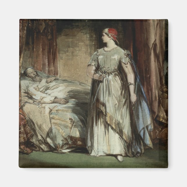 Imã Lady Macbeth, 1850 (Frente)