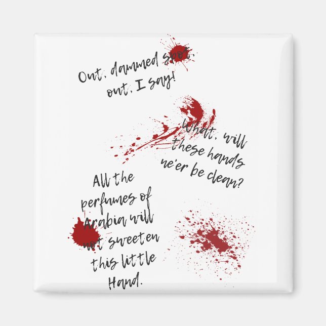 Imã Lady Macbeth Magnet (Frente)