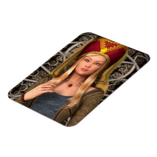 Ímã Lady Medieval