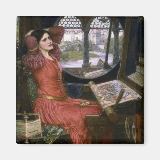 Imã Lady of Shalott da Waterhouse (Frente)
