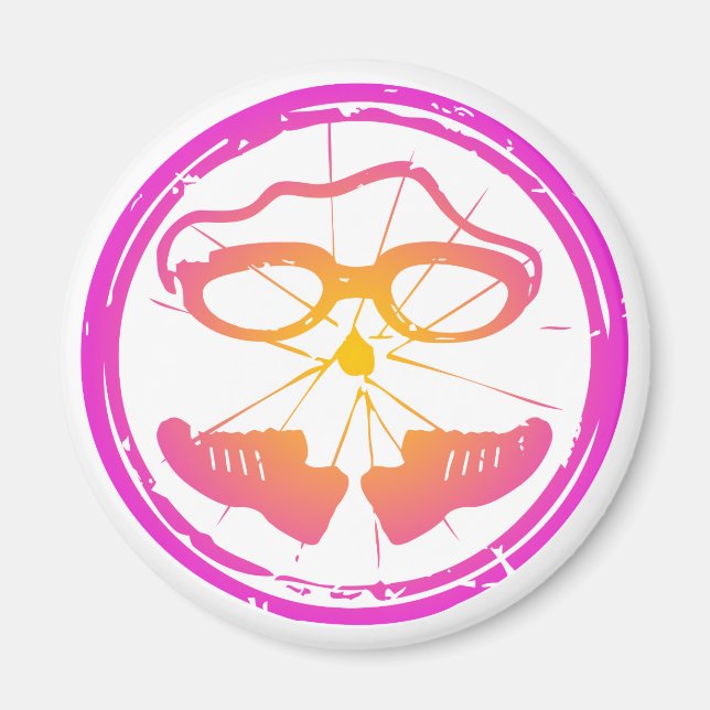 Imã Lady Triathlon (Frente)