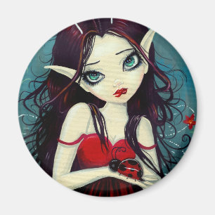 Imã Ladybug Big-Eye Fairy Art