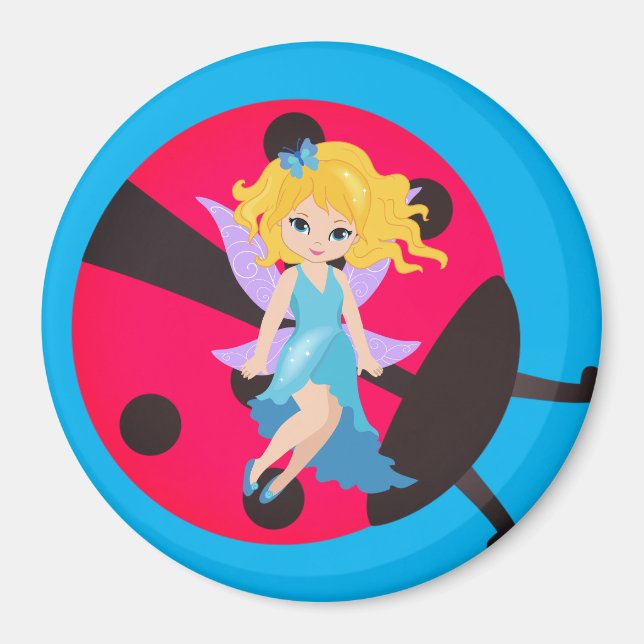 Imã Ladybug e fada-Magneta (Frente)