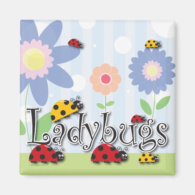 Imã Ladybug Magnet (Frente)