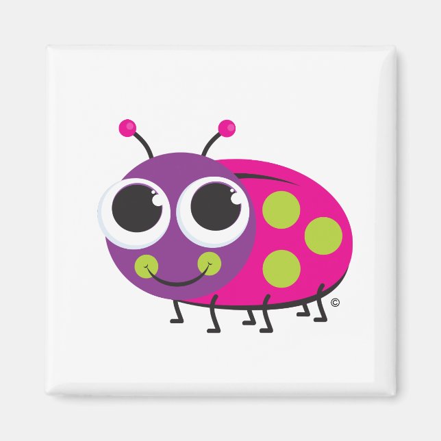 Imã Ladybug Magnet (Frente)