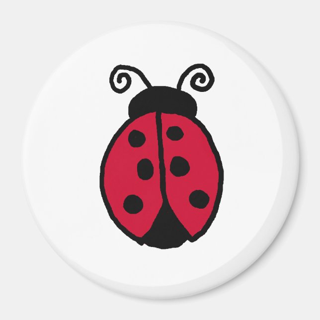 Imã Ladybug Magnet (Frente)