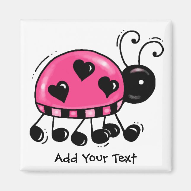 Imã Ladybug Magnet - SRF (Frente)