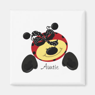 Imã Ladybug Polka Auntie