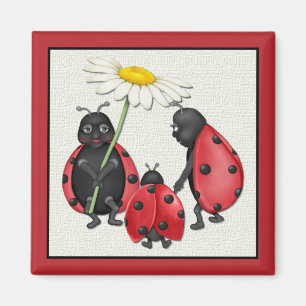 Imã Ladybug Stroll