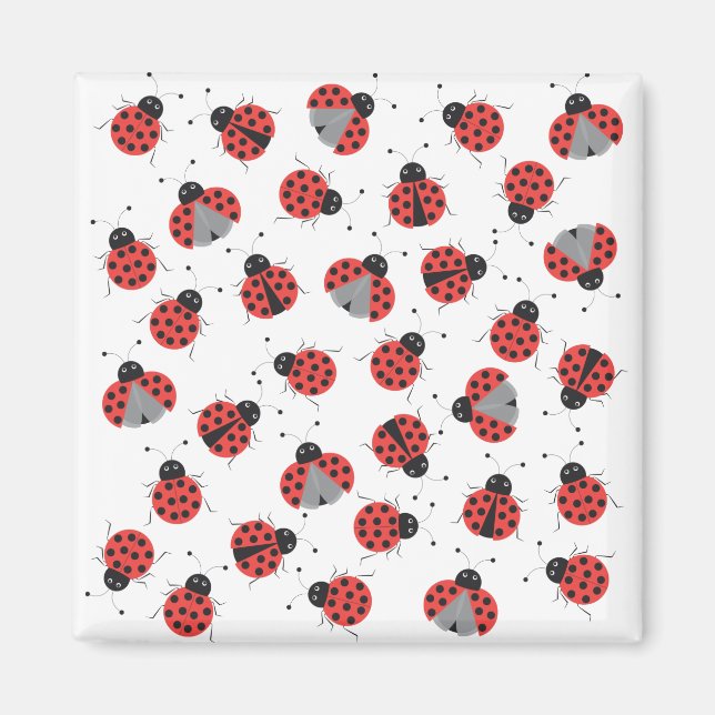 Imã Ladybugs pattern (Frente)