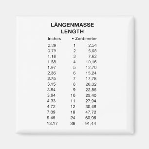 Imã Laengenmasse Length
