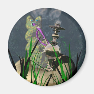 Imã Lagarta de fumo do cachimbo de água