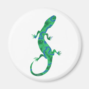 Imã Lagartixa Verde