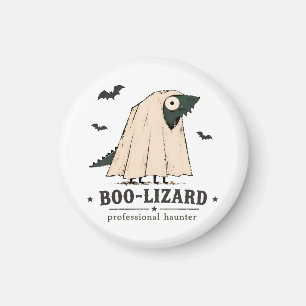 Imã Lagarto Boo Dragão Barbudo Arte Fantasma de Hallow