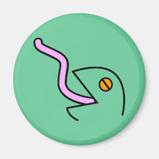 Imã lagarto lamacento.