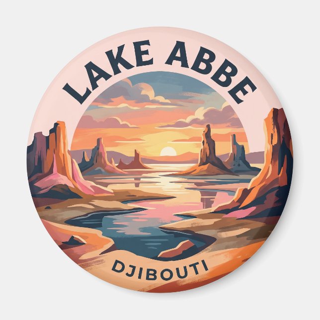 Imã Lago Abbe Djibouti (Frente)