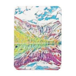 Ímã Lago Avalanche, em abstrato