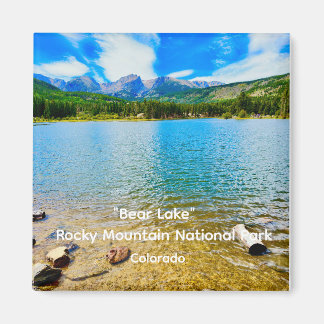 Imã Lago Bear, Parque Nacional Montanhas Rochosas, CO 