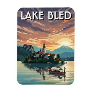 Ímã Lago Bled Eslovênia