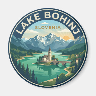 Imã Lago Bohinj Eslovênia