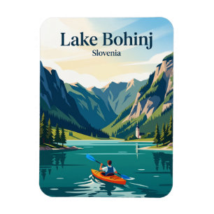 Ímã Lago Bohinj, Eslovênia