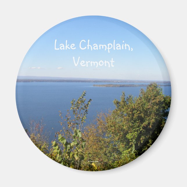 Imã Lago Champlain,Vermont (Frente)