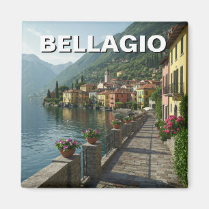 Imã Lago Como Bellagio Itália Viagem