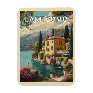 Ímã Lago Como - Charm Lakeside Italiano