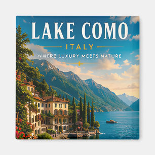 Imã 🌊 Lago de Como Itália Luxo à Beira do Lago