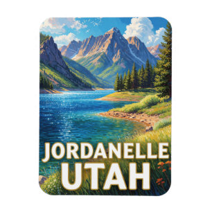 Ímã Lago de Montanha Jordanelle Utah