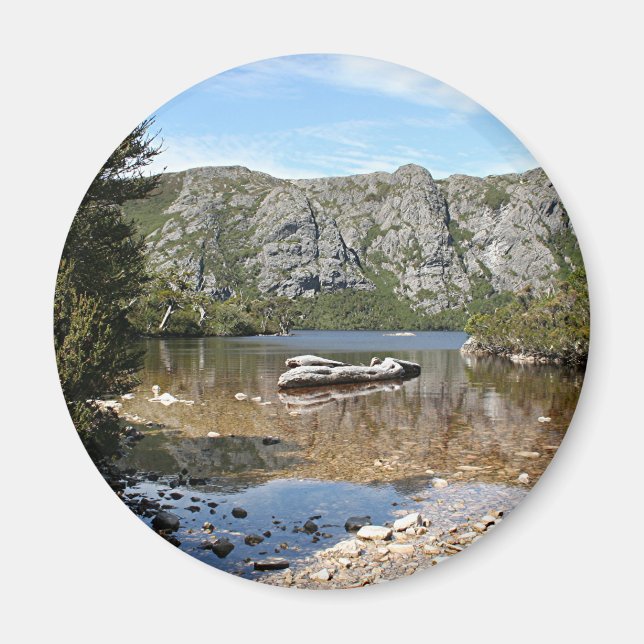 Imã Lago de montanha, Tasmânia, Austrália (Frente)