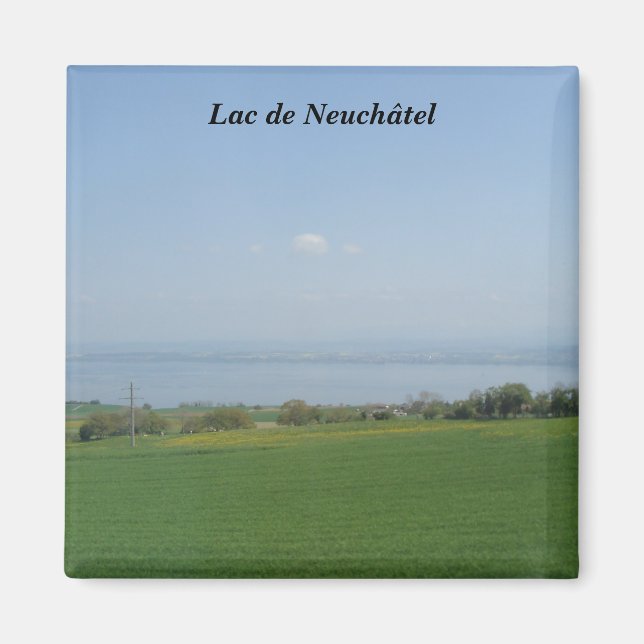 Imã Lago de Neuch�tel - (Frente)