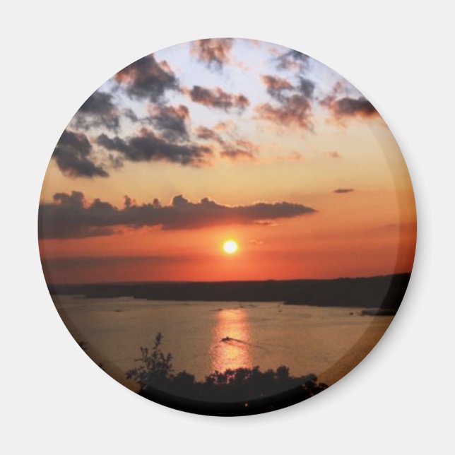 Imã Lago do Magnet de Ozarks (Frente)