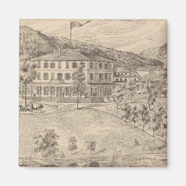 Imã Lago Dunmore House em Salisbury (Frente)