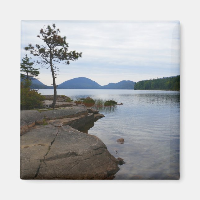 Imã Lago Eagle no Parque Nacional Acadia (Frente)