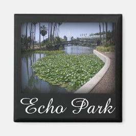Imã Lago Echo Park em Los Angeles, Califórnia