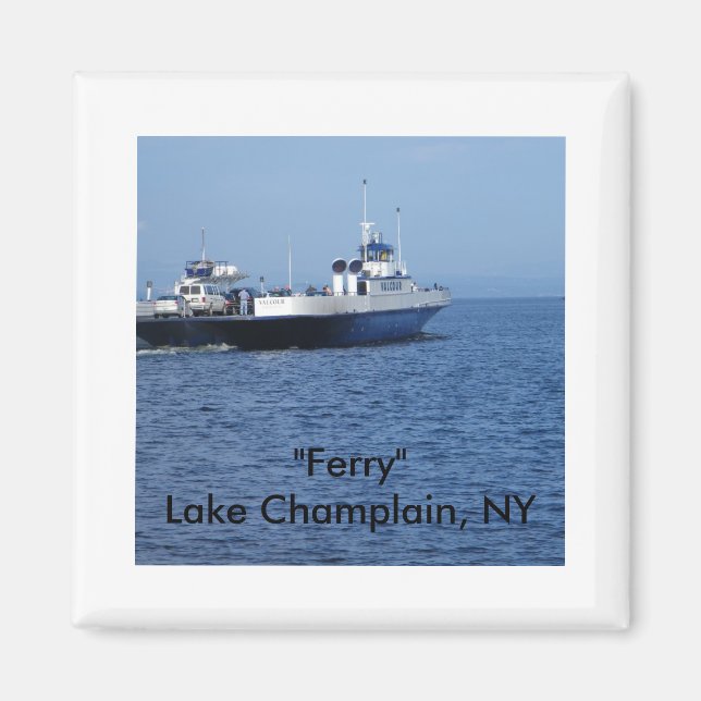 Imã Lago "Ferry" Champlain, NY (Frente)