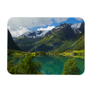 Ímã Lago Floen cênico, Noruega